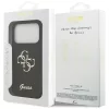 Guess - Szilikon Nagy 4G Felirat (GUHCP17LSC4GSMK) - iPhone 17 Pro - Fekete