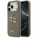 Guess - Szilikon Nagy 4G Felirat (GUHCP17LSC4GSMW) - iPhone 17 Pro - Barna