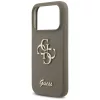 Guess - Silicone Big 4G Script (GUHCP17LSC4GSMW) - iPhone 17 Pro - Brown