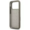 Guess - Szilikon Nagy 4G Felirat (GUHCP17LSC4GSMW) - iPhone 17 Pro - Barna