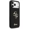 Guess - Silicone Big 4G Script (GUHCP17XSC4GSMK) - iPhone 17 Pro Max - Black