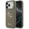 Guess - Szilikon Nagy 4G Felirat (GUHCP17XSC4GSMW) - iPhone 17 Pro Max - Barna