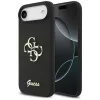 Guess - Szilikon Nagy 4G Felirat (GUHCP17MSC4GSMK) - iPhone 17 Air - Fekete