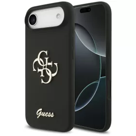  Guess - Silicone Big 4G Script (GUHCP17MSC4GSMK) - iPhone 17 Air - Black