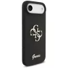 Guess - Silicone Big 4G Script (GUHCP17MSC4GSMK) - iPhone 17 Air - Black