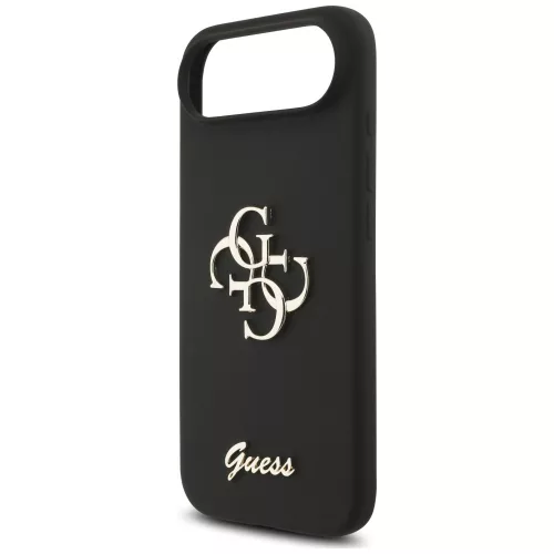 Guess - Szilikon Nagy 4G Felirat (GUHCP17MSC4GSMK) - iPhone 17 Air - Fekete