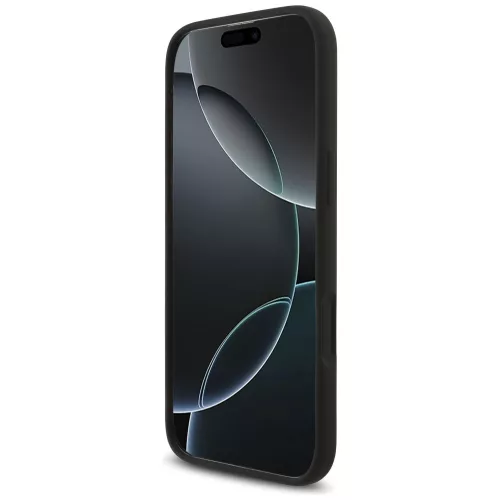 Guess - Szilikon Nagy 4G Felirat (GUHCP17MSC4GSMK) - iPhone 17 Air - Fekete