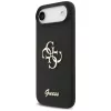Guess - Silicone Big 4G Script (GUHCP17MSC4GSMK) - iPhone 17 Air - Black