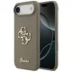 Guess - Szilikon Nagy 4G Felirat (GUHCP17MSC4GSMW) - iPhone 17 Air - Barna