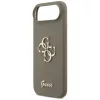 Guess - Szilikon Nagy 4G Felirat (GUHCP17MSC4GSMW) - iPhone 17 Air - Barna