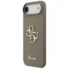 Guess - Silicone Big 4G Script (GUHCP17MSC4GSMW) - iPhone 17 Air - Brown