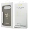 Guess - Silicone Big 4G Script (GUHCP17MSC4GSMW) - iPhone 17 Air - Brown