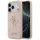 Guess - Szilikon Nagy 4G Felirat (GUHCP17LSC4GSMP) - iPhone 17 Pro - Világos Rózsaszín