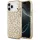 Guess - Leopárdmintás Csillámos MagSafe (GUHMP17LHLEGTGLW) - iPhone 17 Pro - Barna
