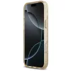 Guess - Leopárdmintás Csillámos MagSafe (GUHMP17LHLEGTGLW) - iPhone 17 Pro - Barna