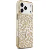 Guess - Leopárdmintás Csillámos MagSafe (GUHMP17LHLEGTGLW) - iPhone 17 Pro - Barna