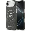 Karl Lagerfeld - IML Glitter K&C Heads Logo MagSafe (KLHMP17MHMKBKCHOK) - iPhone 17 Air - Black
