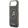Karl Lagerfeld - IML Glitter K&C Heads Logo MagSafe (KLHMP17MHMKBKCHOK) - iPhone 17 Air - Black