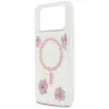 Guess - Resin Flowers and Glitter MagSafe (GUHMP17LRBFGFGMP) - iPhone 17 Pro - Pink