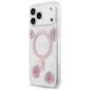 Guess - Resin Flowers and Glitter MagSafe (GUHMP17LRBFGFGMP) - iPhone 17 Pro - Pink