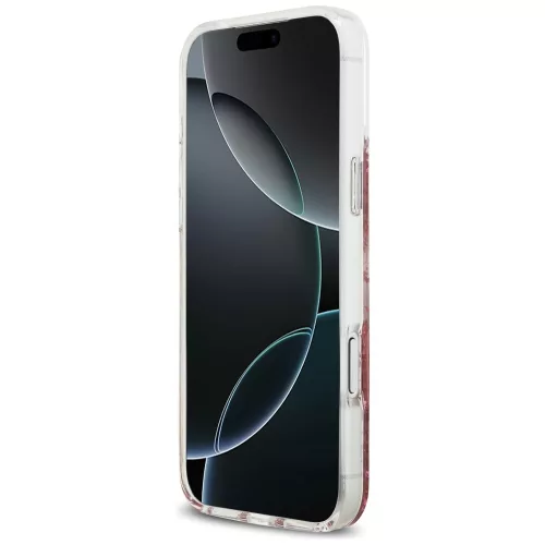 Guess - Gyanta Aljú Csillámos MagSafe (GUHMP17XRGRGEP) - iPhone 17 Pro Max - Rózsaszín