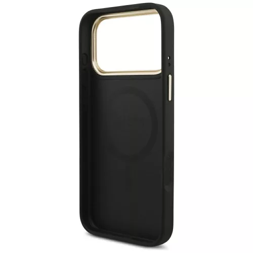 Guess - Kártyatartós 4G MagSafe (GUBPHCP17XP4SM4MCK) - iPhone 17 Pro Max - Fekete