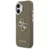 Guess - Hardcase Grained Big 4G Classic Logo (GUHCP17SPG4SMCEW) - iPhone 17 - Brown