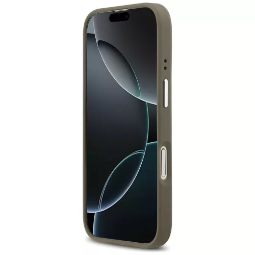 Guess - Hardcase Grained Big 4G Classic Logo (GUHCP17SPG4SMCEW) - iPhone 17 - Brown
