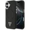 Guess - Keménytok Háromszög Logó MagSafe (GUHMP17SPSDTSCMK) - iPhone 17 - Fekete
