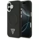 Guess - Keménytok Háromszög Logó MagSafe (GUHMP17SPSDTSCMK) - iPhone 17 - Fekete