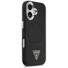 Guess - Keménytok Háromszög Logó MagSafe (GUHMP17SPSDTSCMK) - iPhone 17 - Fekete