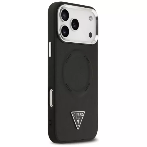 Guess - Hardcase Triangle Logo MagSafe (GUHMP17LPSDTSCMK) - iPhone 17 Pro - Black