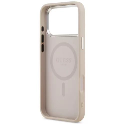 Guess - Hardcase Triangle Logo MagSafe (GUHMP17LPSDTSCMP) - iPhone 17 Pro - Pink