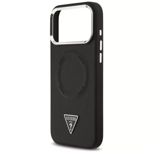 Guess - Hardcase Triangle Logo MagSafe (GUHMP17XPSDTSCMK) - iPhone 17 Pro Max - Black