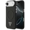 Guess - Keménytok Háromszög Logó MagSafe (GUHMP17MPSDTSCMK) - iPhone 17 Air - Fekete
