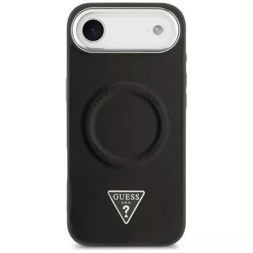 Guess - Hardcase Triangle Logo MagSafe (GUHMP17MPSDTSCMK) - iPhone 17 Air - Black