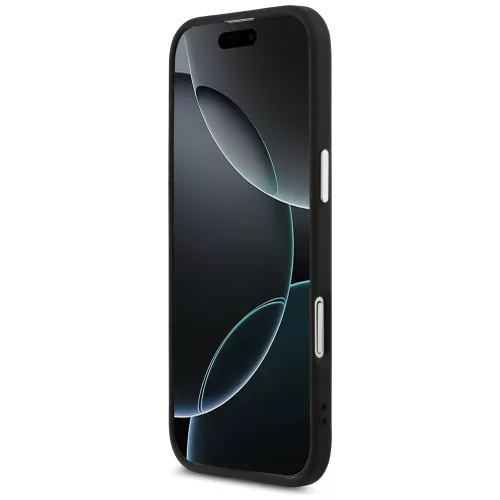 Guess - Keménytok Háromszög Logó MagSafe (GUHMP17MPSDTSCMK) - iPhone 17 Air - Fekete