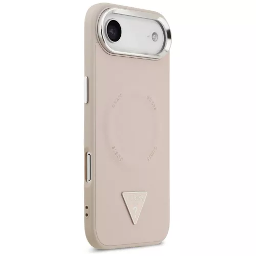 Guess - Hardcase Triangle Logo MagSafe (GUHMP17MPSDTSCMP) - iPhone 17 Air - Pink