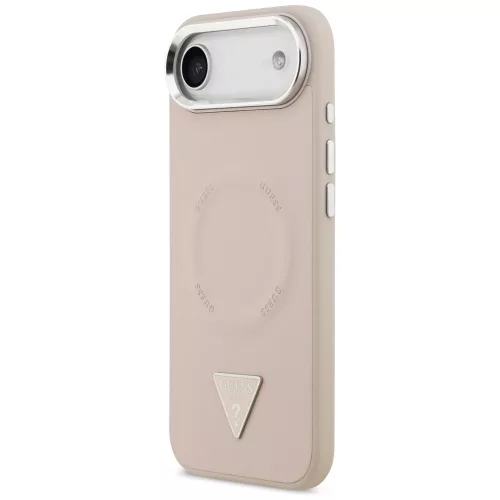 Guess - Hardcase Triangle Logo MagSafe (GUHMP17MPSDTSCMP) - iPhone 17 Air - Pink