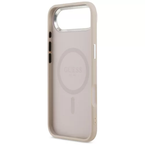 Guess - Hardcase Triangle Logo MagSafe (GUHMP17MPSDTSCMP) - iPhone 17 Air - Pink