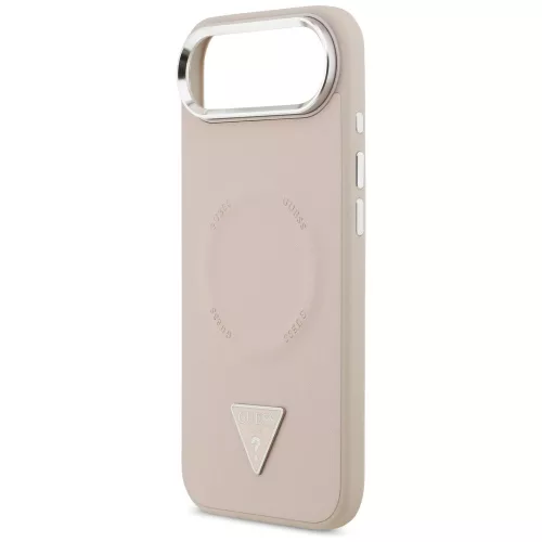 Guess - Hardcase Triangle Logo MagSafe (GUHMP17MPSDTSCMP) - iPhone 17 Air - Pink