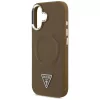 Guess - Hardcase Triangle Logo MagSafe (GUHMP17SPSDTSCMW) - iPhone 17 - Brown