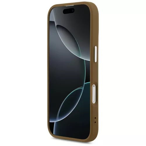 Guess - Hardcase Triangle Logo MagSafe (GUHMP17SPSDTSCMW) - iPhone 17 - Brown