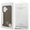 Guess - Keménytok Háromszög Logó MagSafe (GUHMP17SPSDTSCMW) - iPhone 17 - Barna
