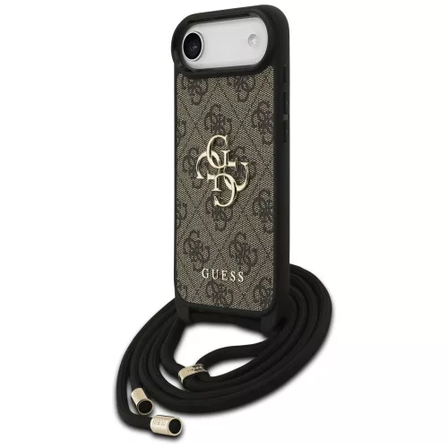 Guess - Crossbody Cord 4G Big Logo (GUHCP17MP4GMGCRW) - iPhone 17 Air - Brown