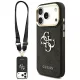 Guess - Nagy 4G Klasszikus Logó Nagy Fémpántos Gombokkal (GUHCP17LP4G4BCSK) - iPhone 17 Pro - Fekete