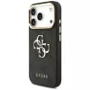 Guess - Nagy 4G Klasszikus Logó Nagy Fémpántos Gombokkal (GUHCP17LP4G4BCSK) - iPhone 17 Pro - Fekete