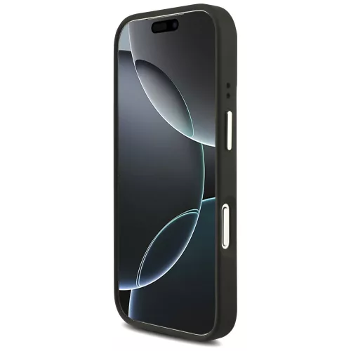 Guess - Nagy 4G Klasszikus Logó Nagy Fémpántos Gombokkal (GUHCP17LP4G4BCSK) - iPhone 17 Pro - Fekete