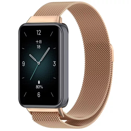Techsuit - Watchband (W009) - Honor Band 9 - Rose Gold