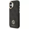 Guess - 4G Strass Logo with Big Strap Metal Button MagSafe (GUHMP17SP4G4DCSK) - iPhone 17 - Black